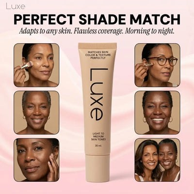 Luxe | Color Changing Foundation Darker Shades Luxe Research US